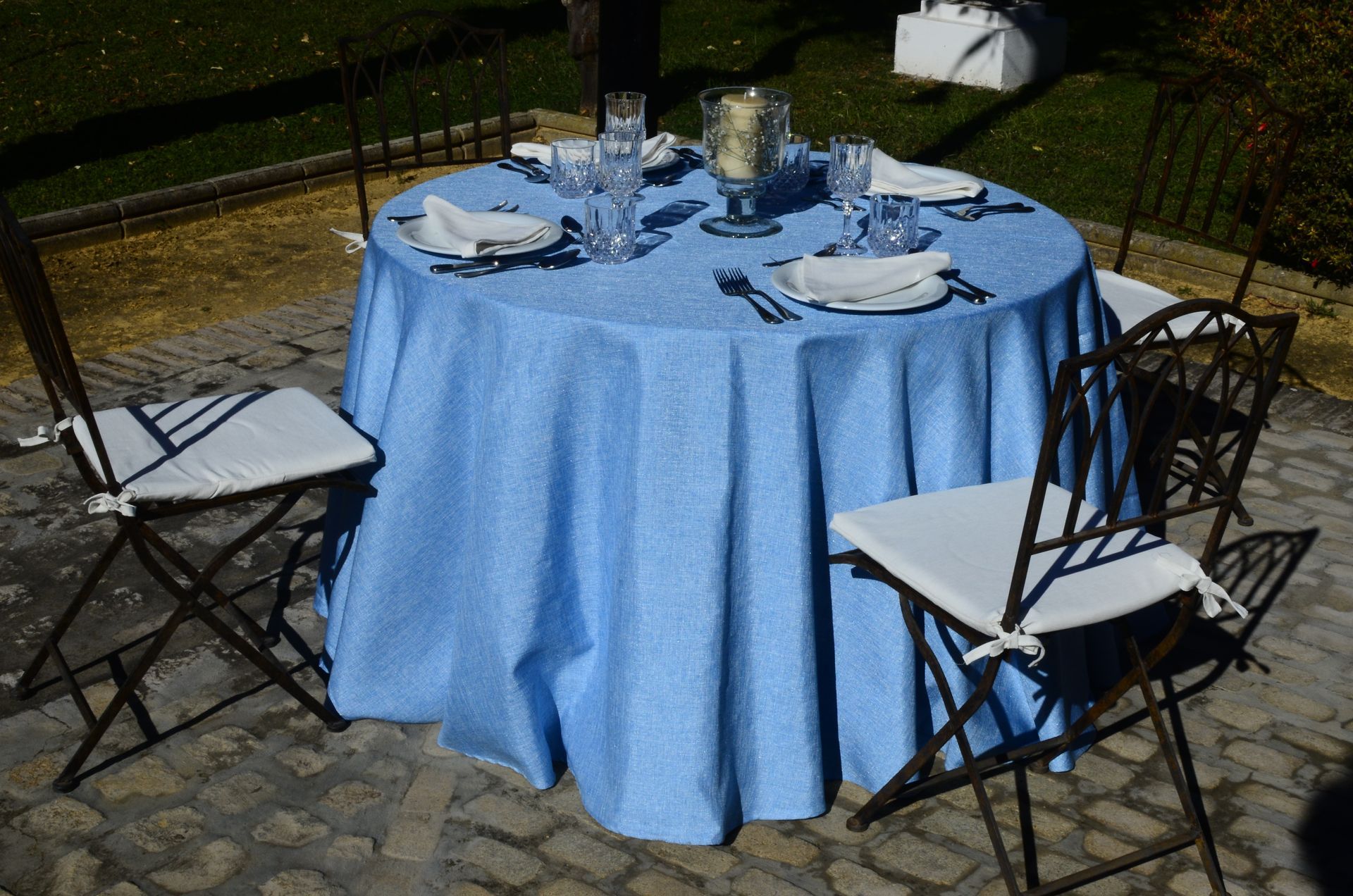 Conjunto de mesa redonda para comedor
