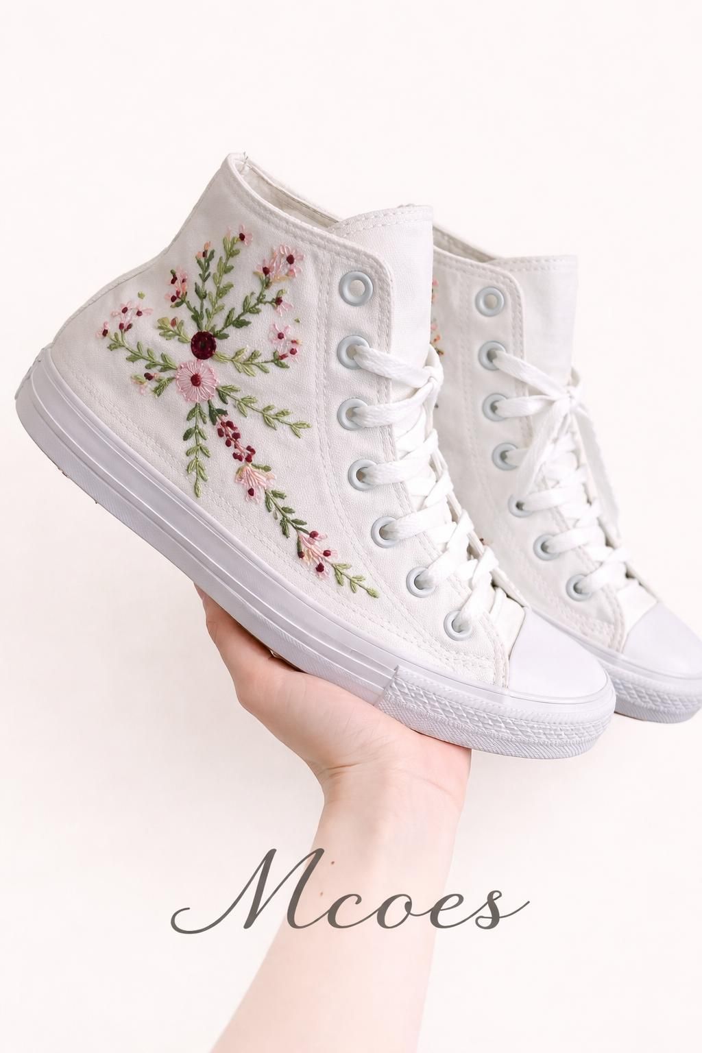 converse bordadas