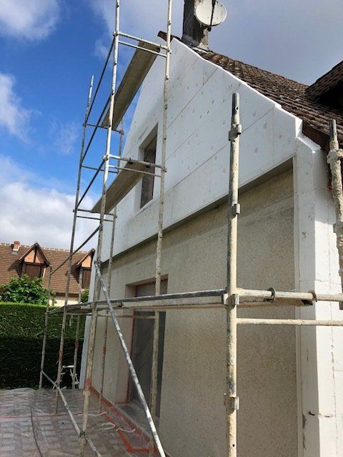 Isolation thermique extérieure avant