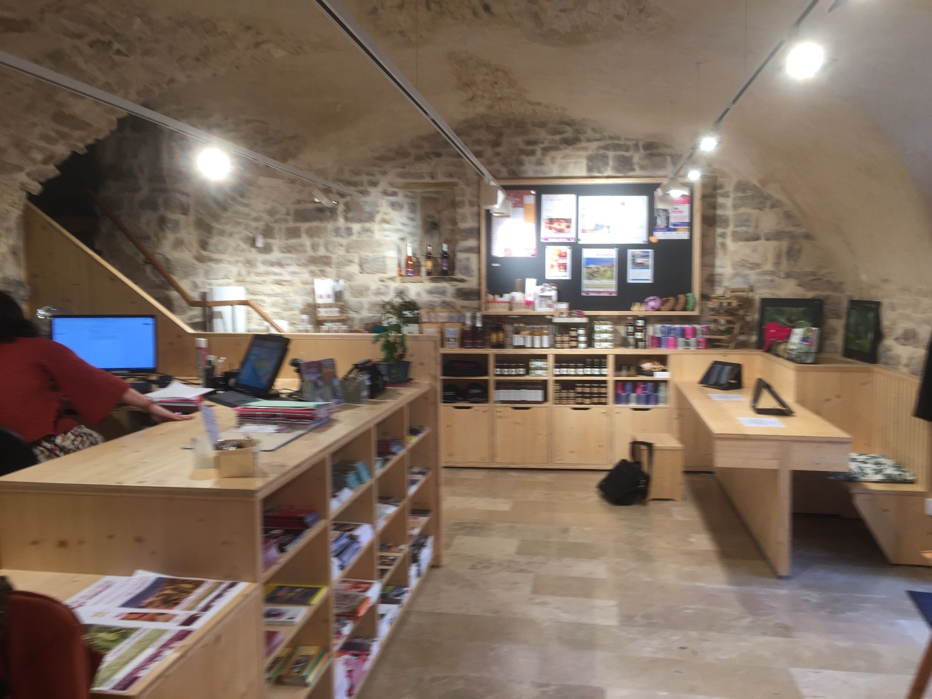 Aménagement intérieur pour le musée de la figue