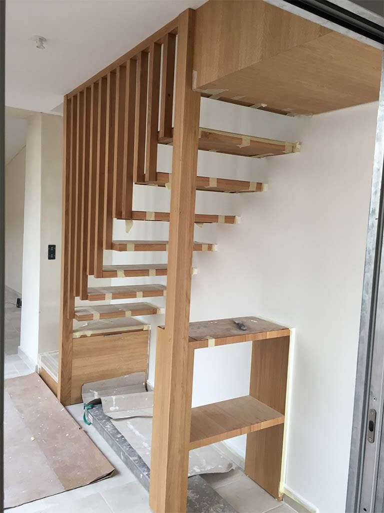 Escalier en bois