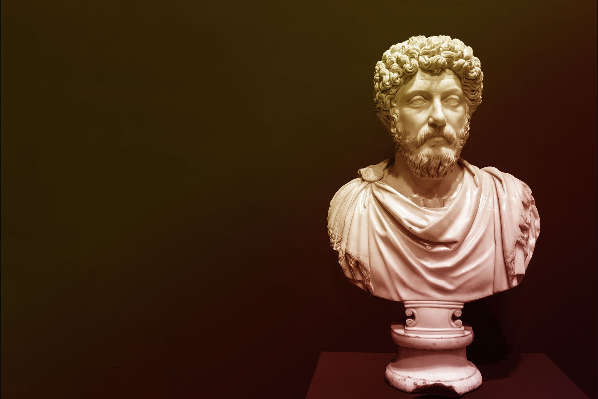 Un buste en sculpture