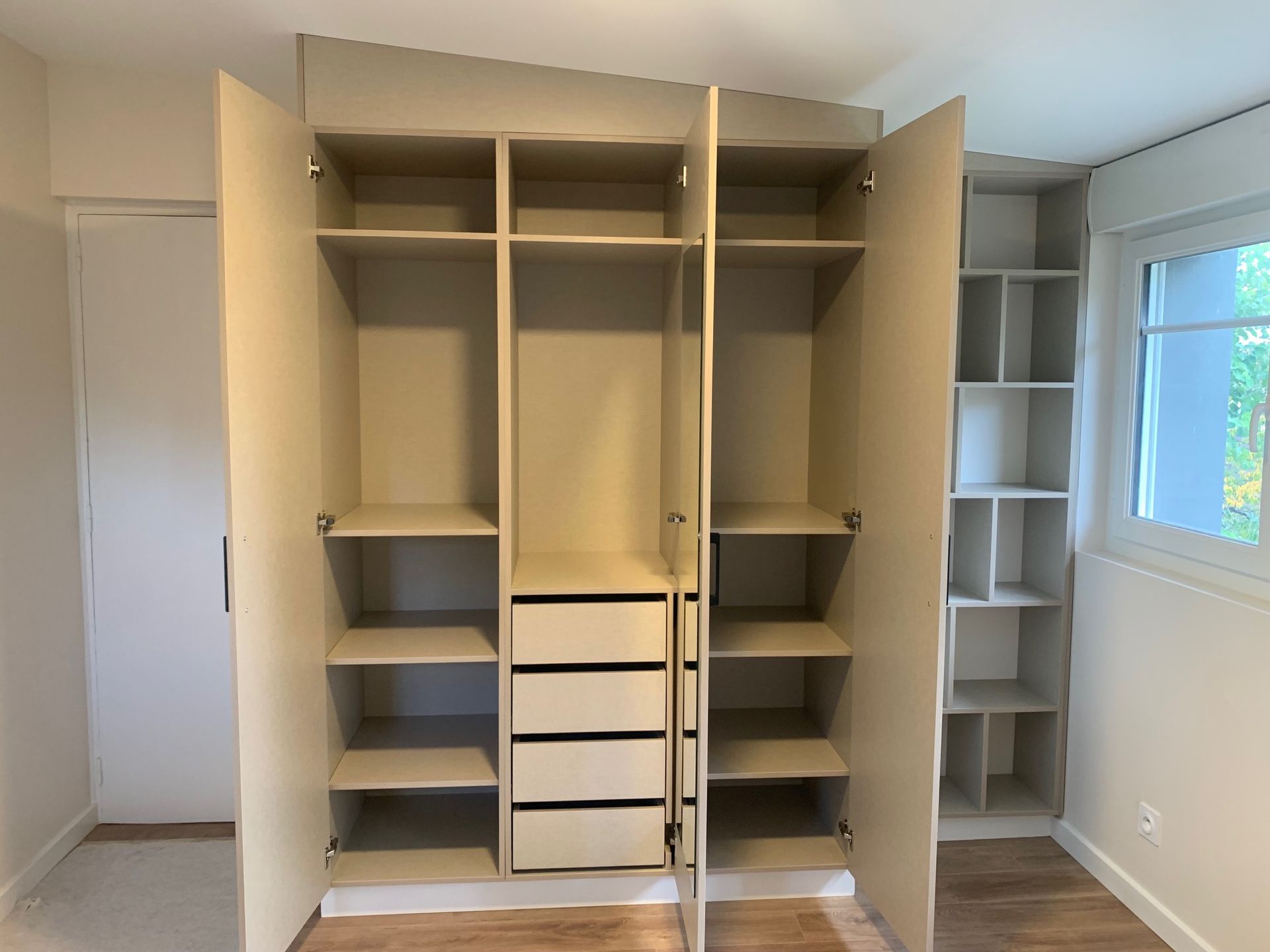Aménagement dressing