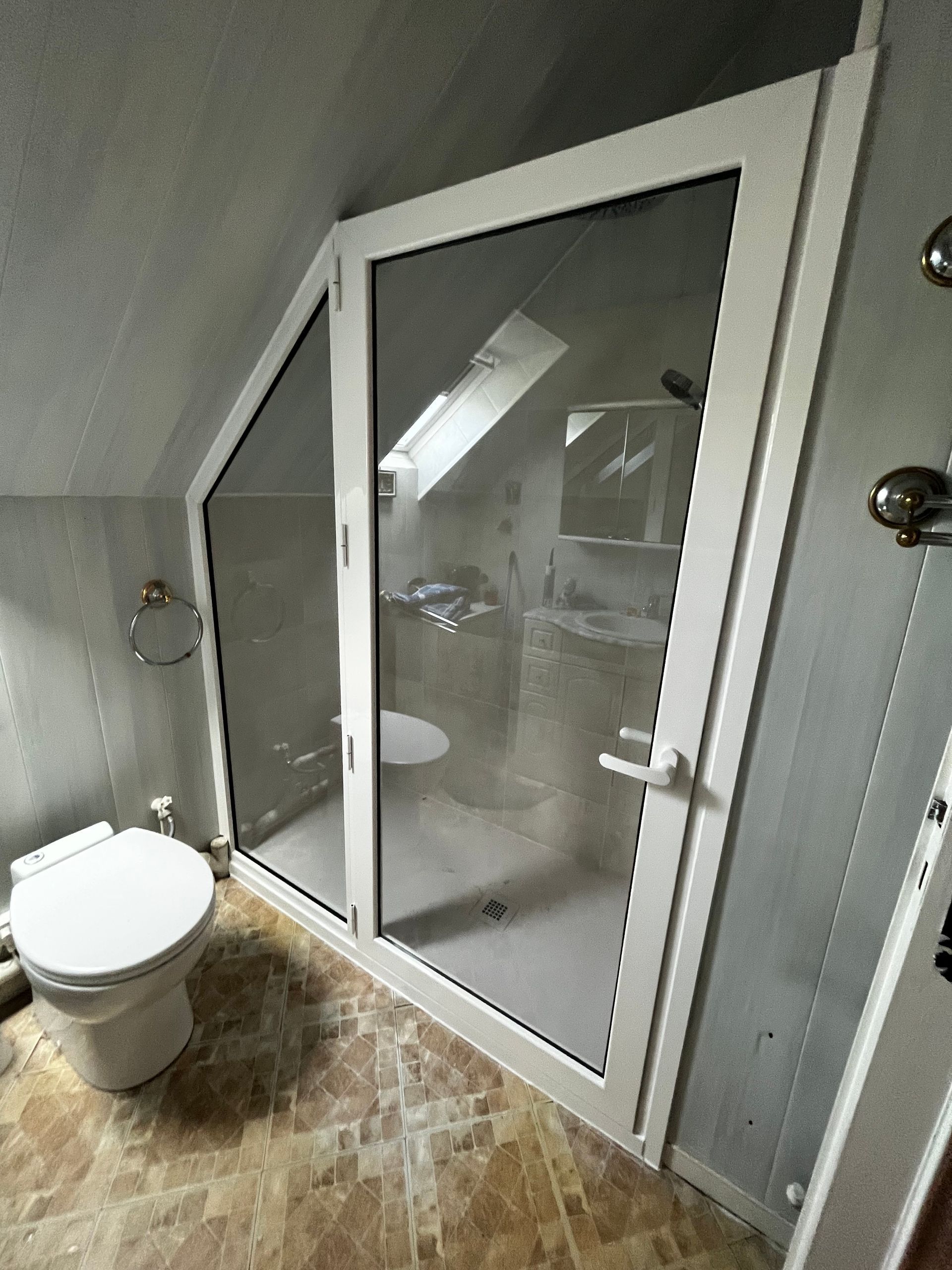 Cabine douche PMR