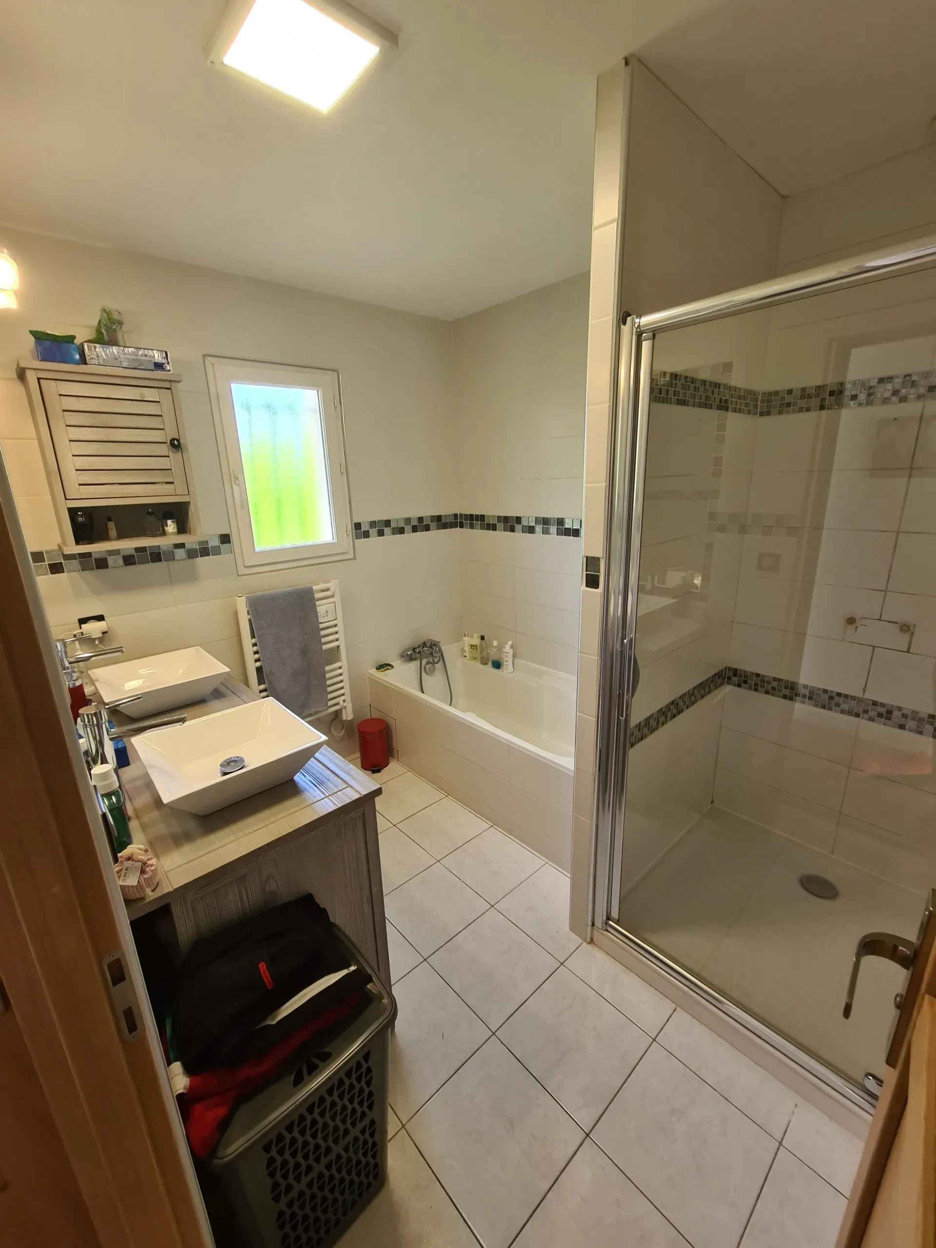 Modification de salle de bains - Avant