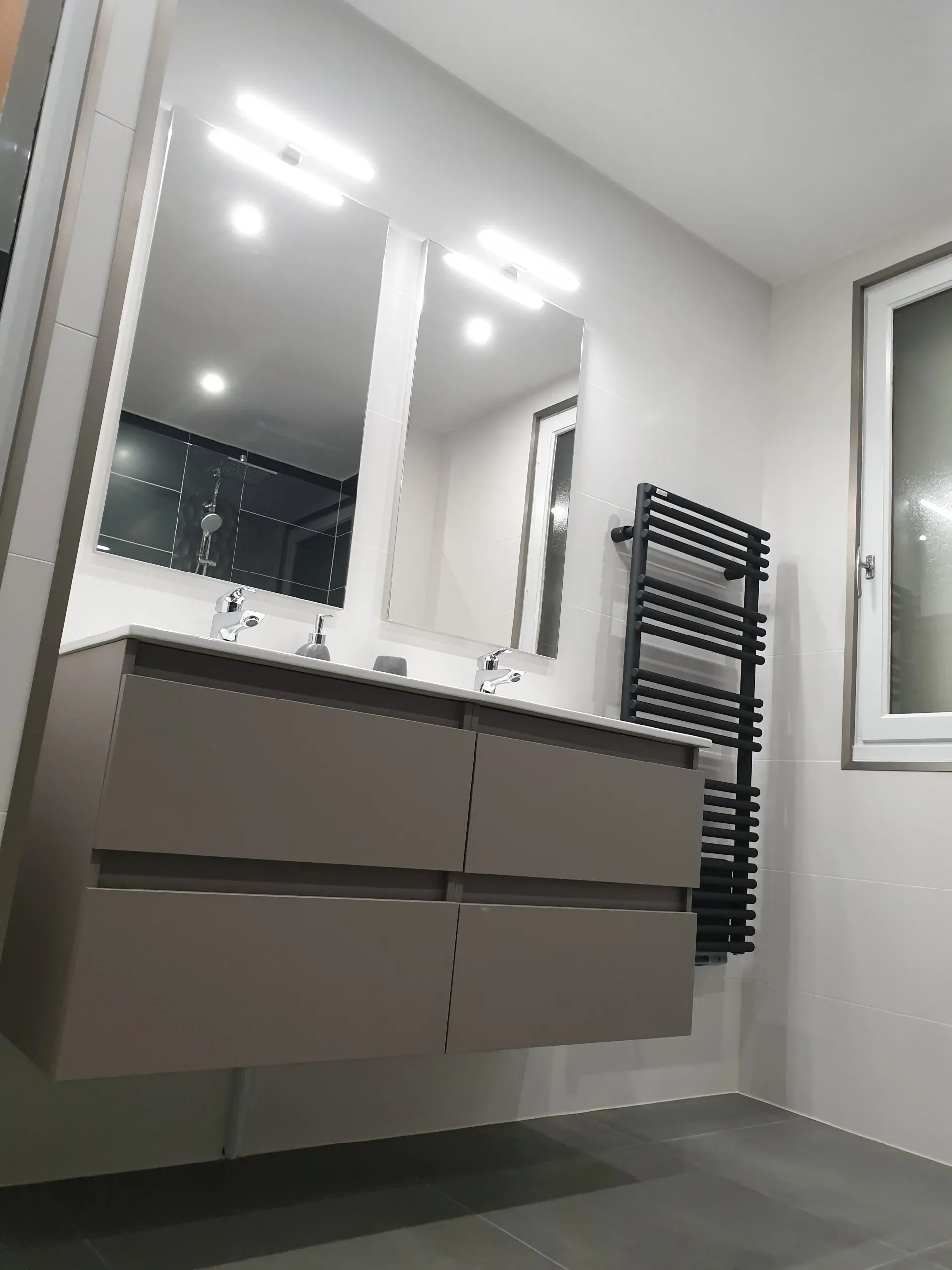 Réfection de la salle de bains - Après