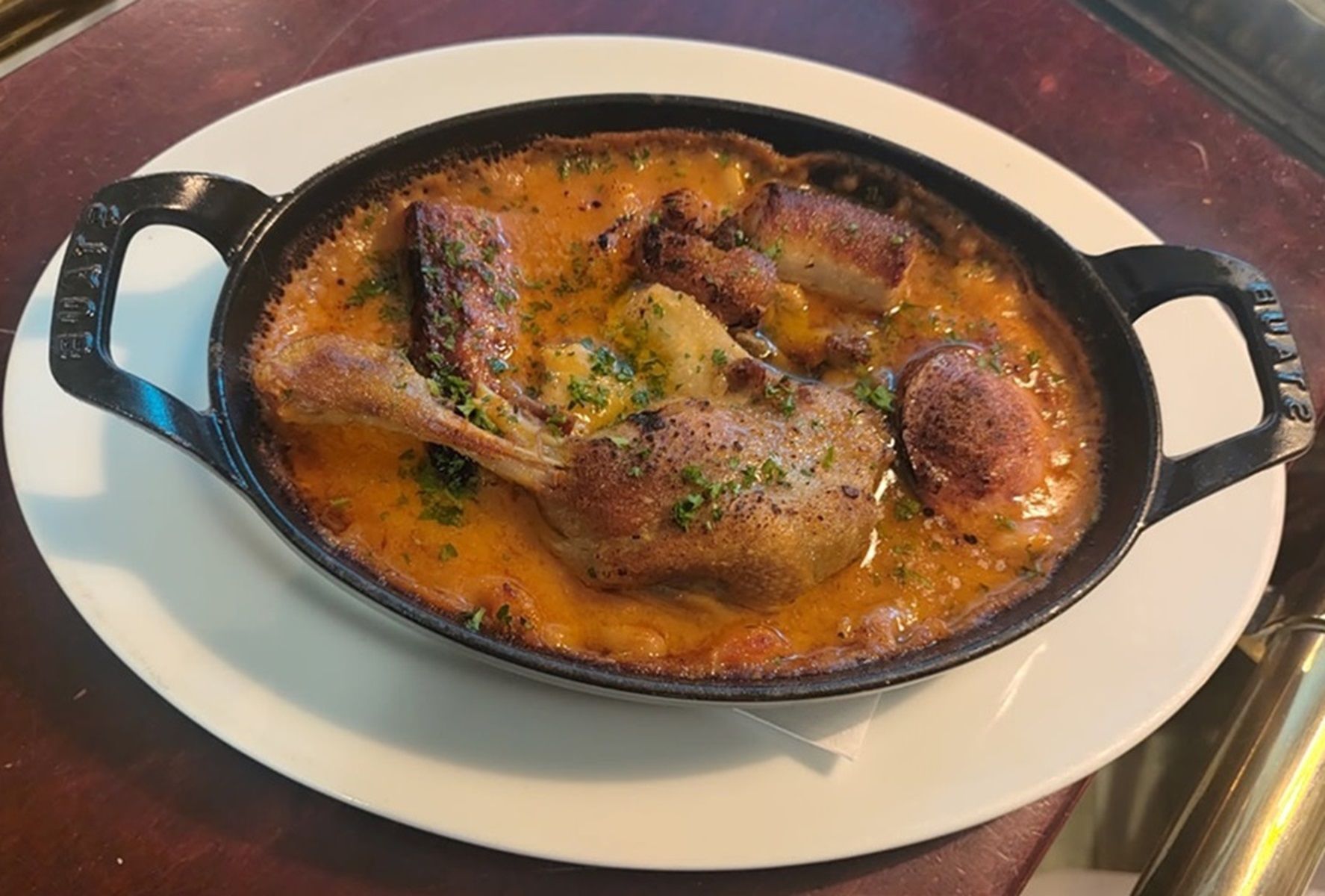 Une marmitte de cassoulet