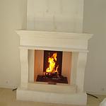 Cheminée en pierres