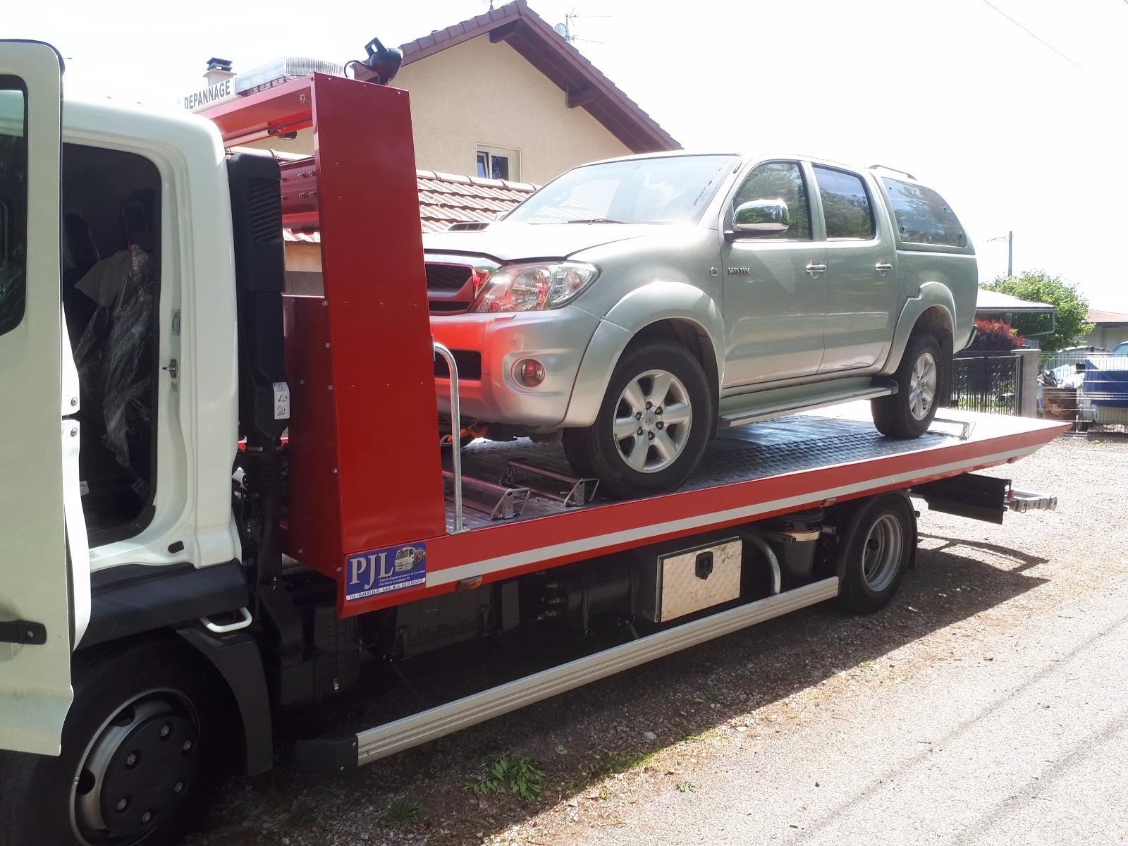 Remorquage d'un véhicule