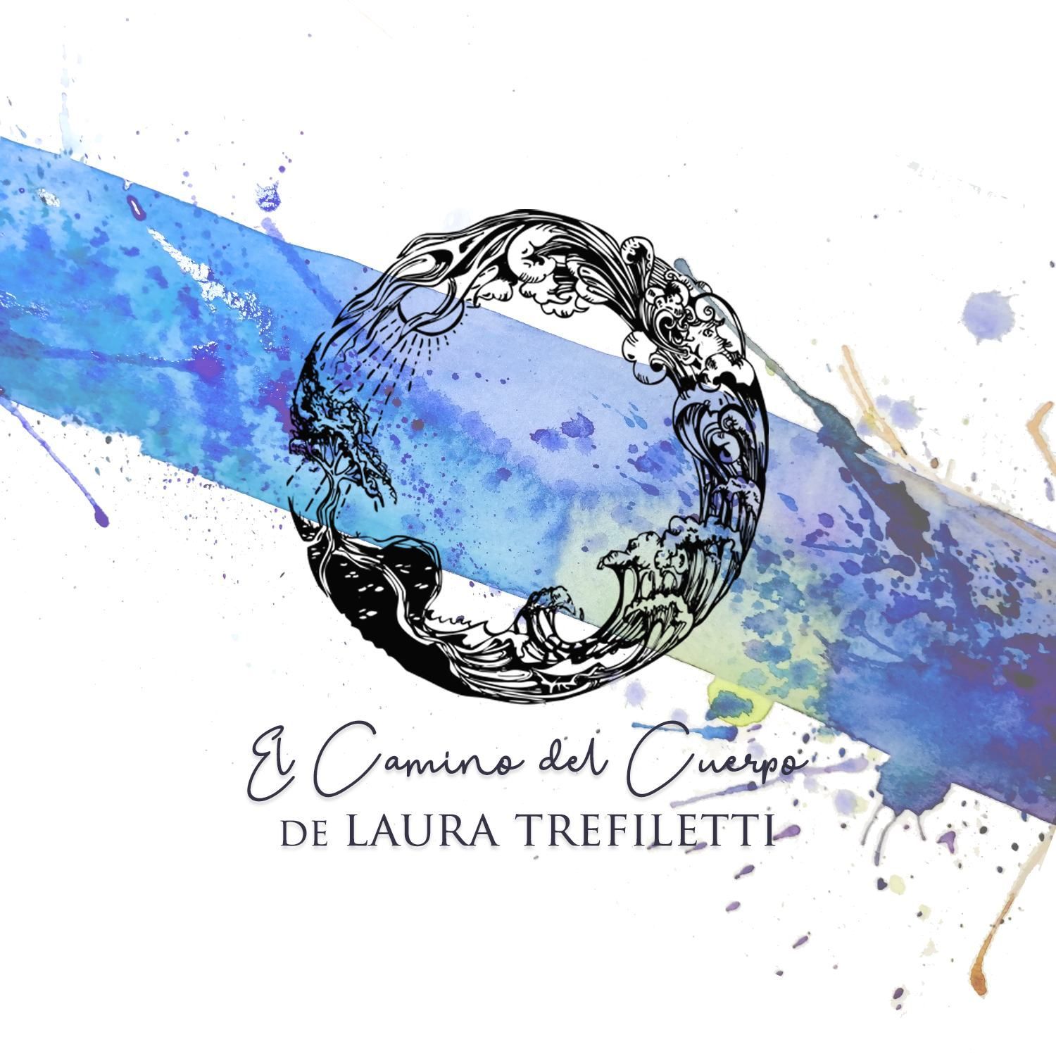 A logo for el camino del cuerpo de laura treiletti