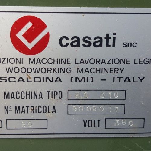 refilatrice per impiallacciatura Casati RS310