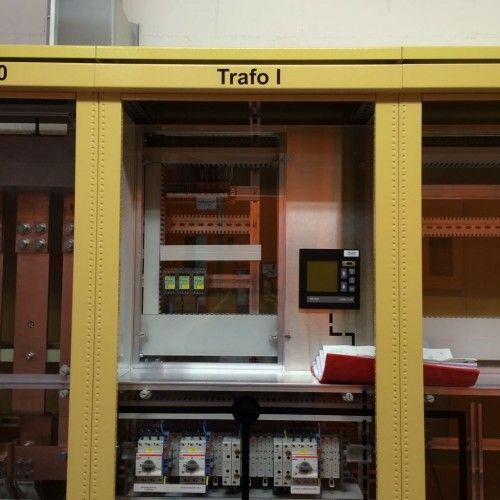 Banco di lavoro idraulico per barre in rame