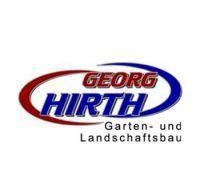 A logo for georg hirth garten- und landschaftsbau.