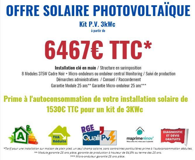 promotion photovoltaïque