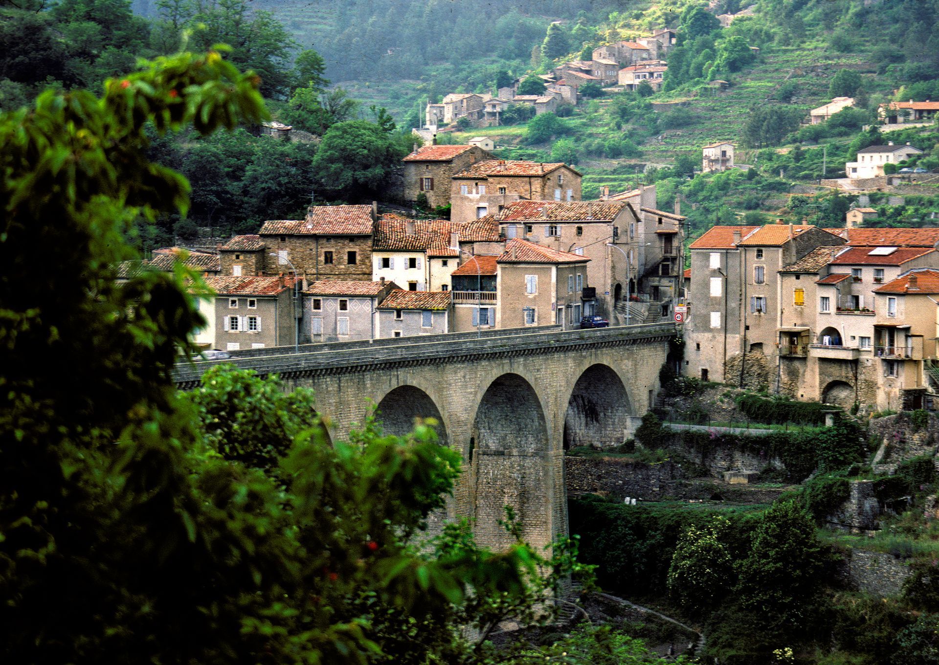 La ville de Privas.
