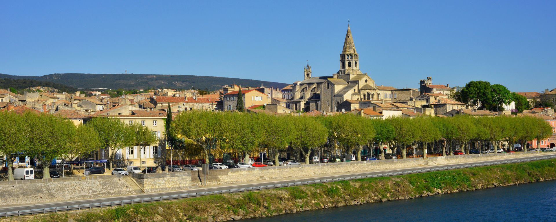 La ville de Bourg-Saint-Andéol.