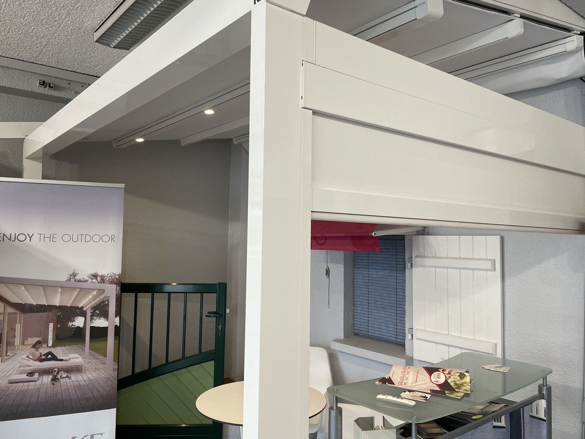 Pergola avec lames orientables