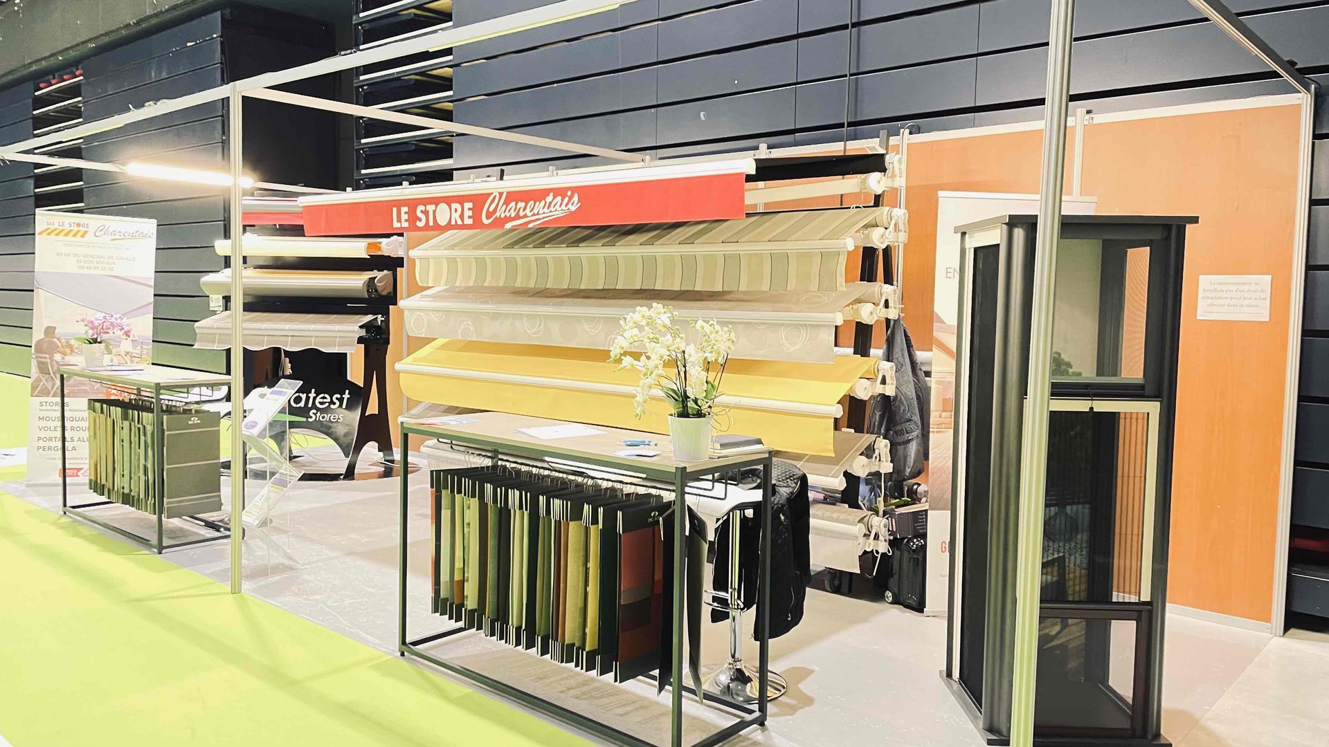 Le magasin d'exposition du storiste Le Store charentais