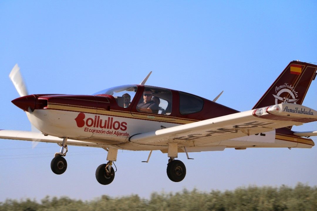 Una avioneta con la palabra bolillos en el costado