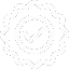 Un fondo blanco con un patrón circular de puntos y líneas.