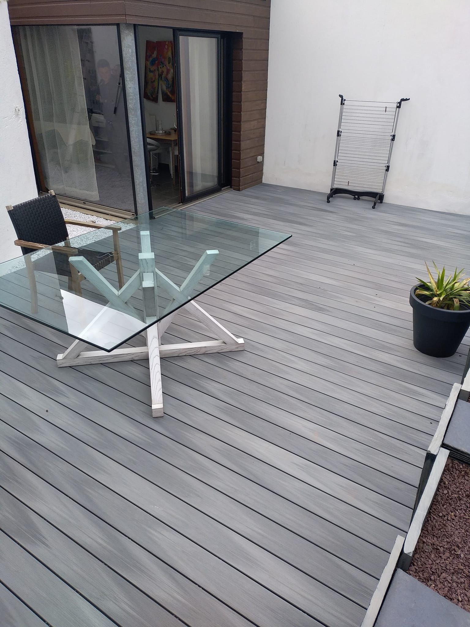 Terrasse en composite