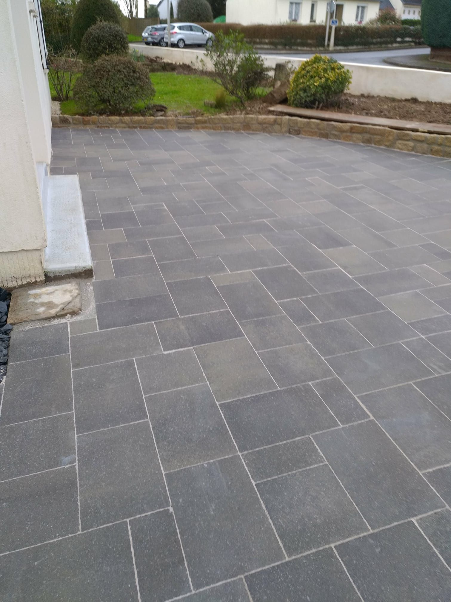 Terrasse dallage multiformats