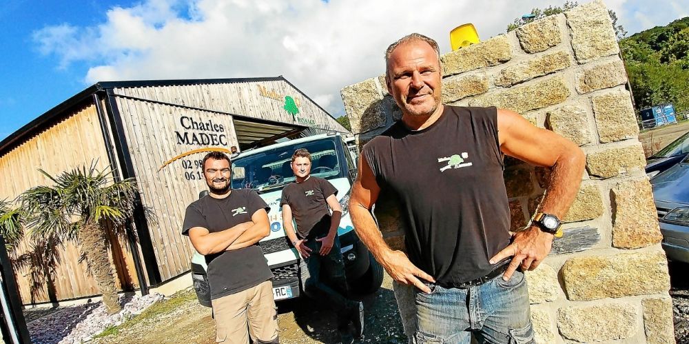 Charles Madec et son équipe