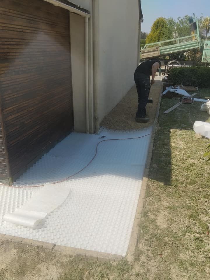 Création d'une allée en ECCOgravel