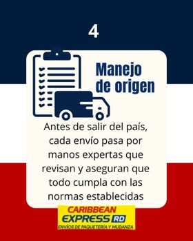 Ilustración que describe el manejo del origen: portapapeles, camión, texto sobre la inspección antes del envío.