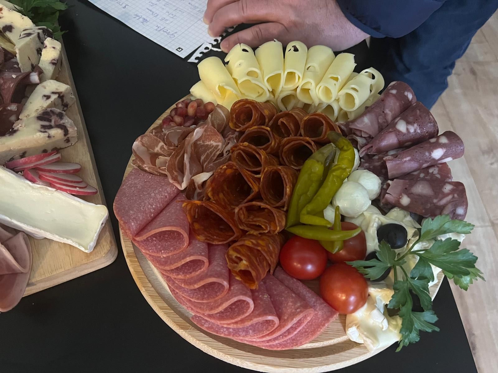 Platte mit Vorspeise