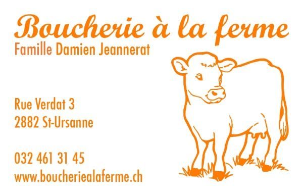 Boucherie à la ferme Sàrl -Logo