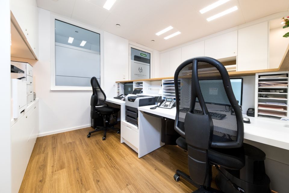 Büro, gestaltet von der Holz Concept GmbH