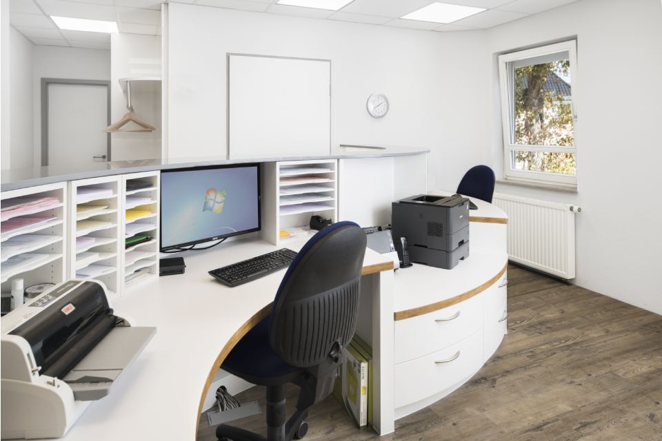 Büro, gestaltet von der Holz Concept GmbH