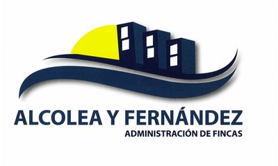 A logo for alcoholea y fernandez administration de fincas