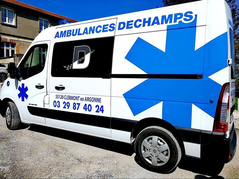 Ambulances Dechamps véhicule