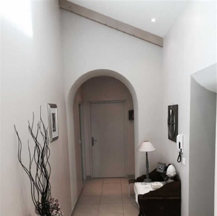 Plafond de l'entrée de la maison.