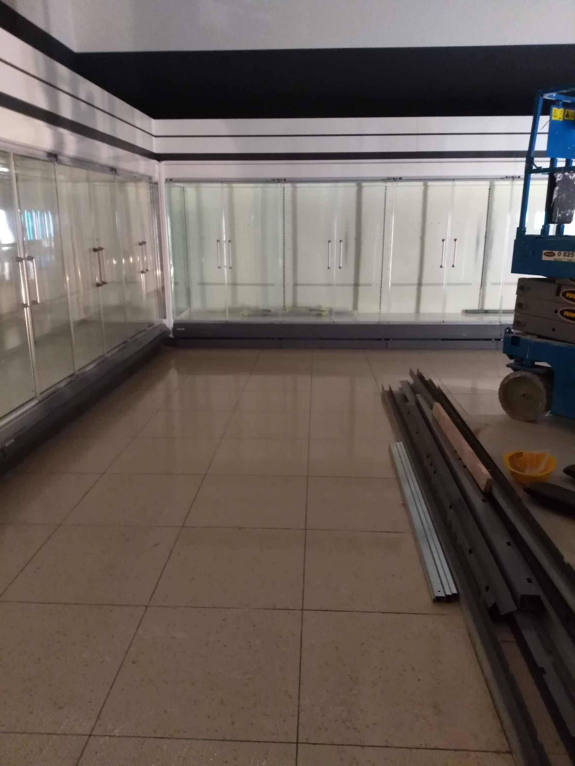 Nettoyage de magasin