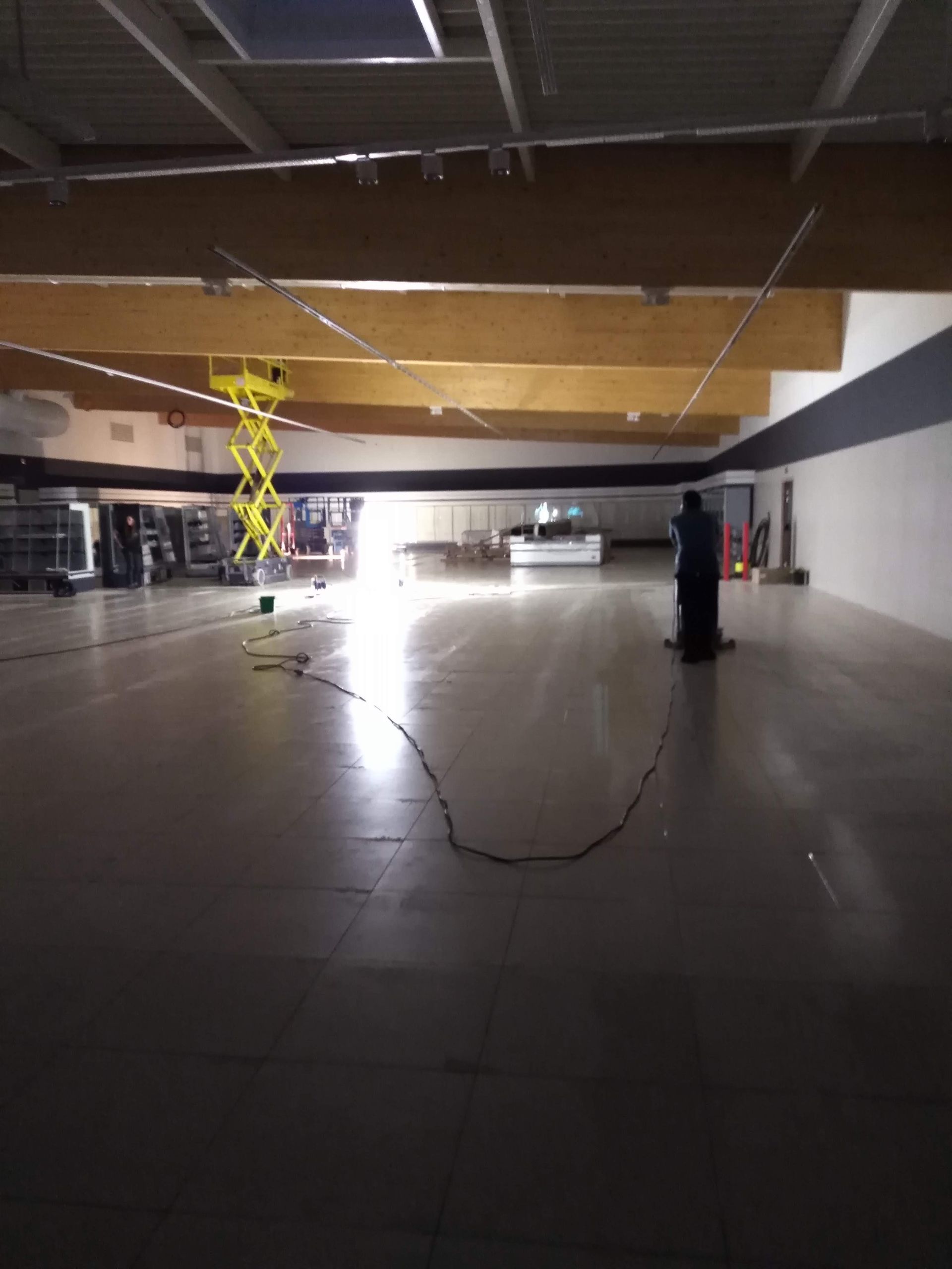 Nettoyage d'un garage