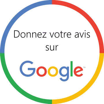 Logo Google cerclé de couleur