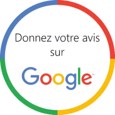 Logo Google cerclé de couleur