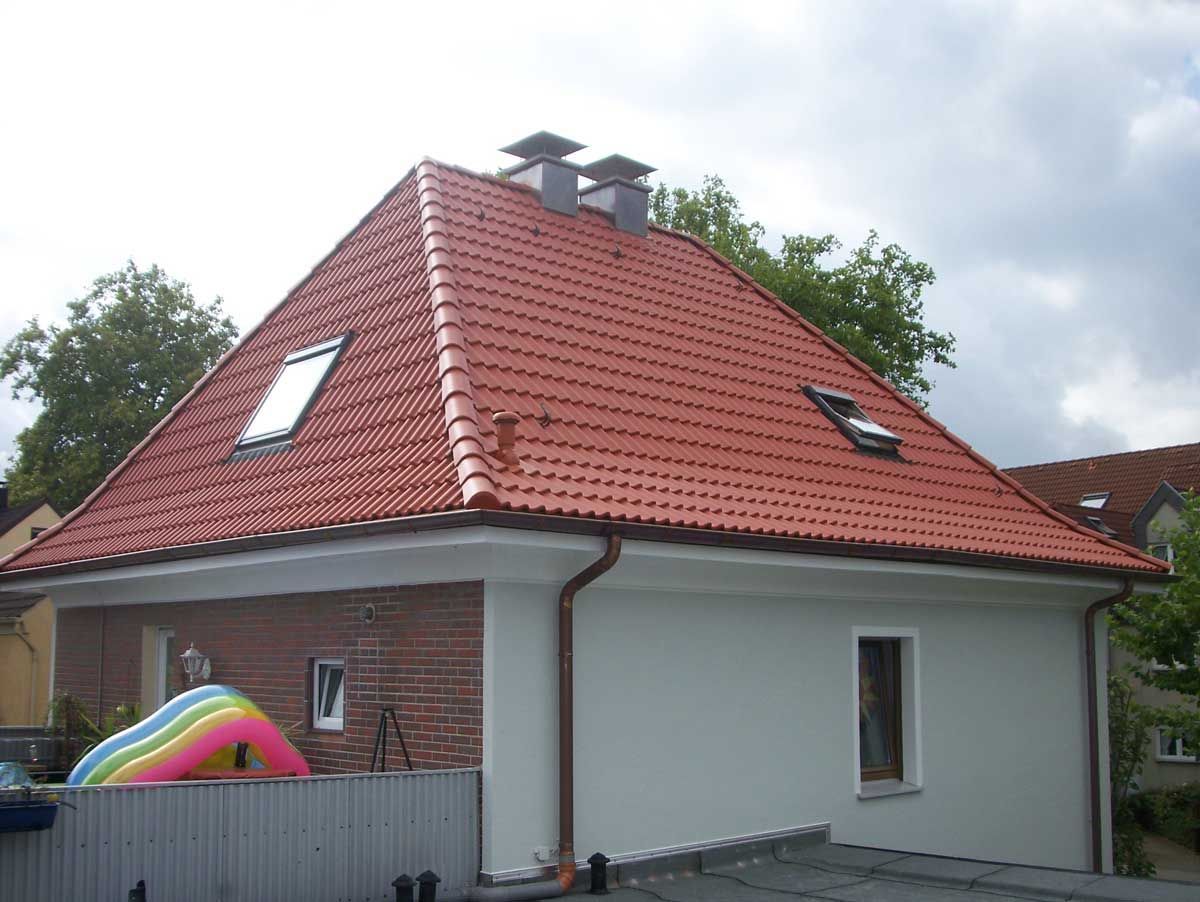 Steildacheindeckung Wohnraumfenster Kupfer Steildach Eindeckung Wärmedämmung Klempner