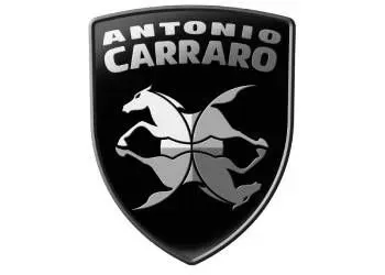 Logotipo de escudo negro con 