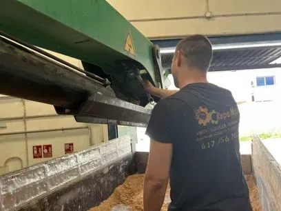 maquinaria de trabajo