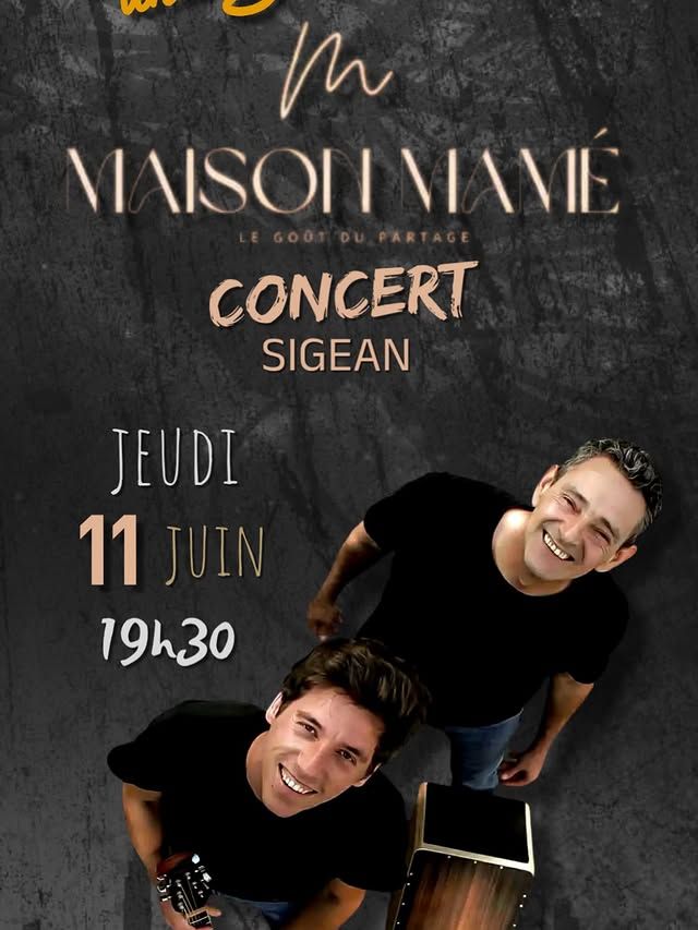 Affiche de concert.