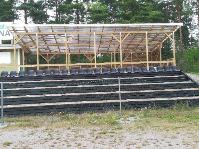 Yleisökatsomon rakennustyöt