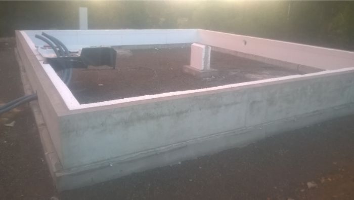 Rakennuksen pohjatyöt