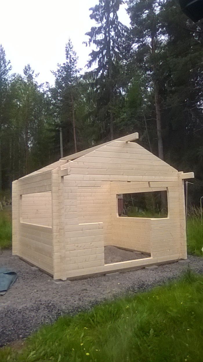 Ulkorakennuksen rakennustyöt