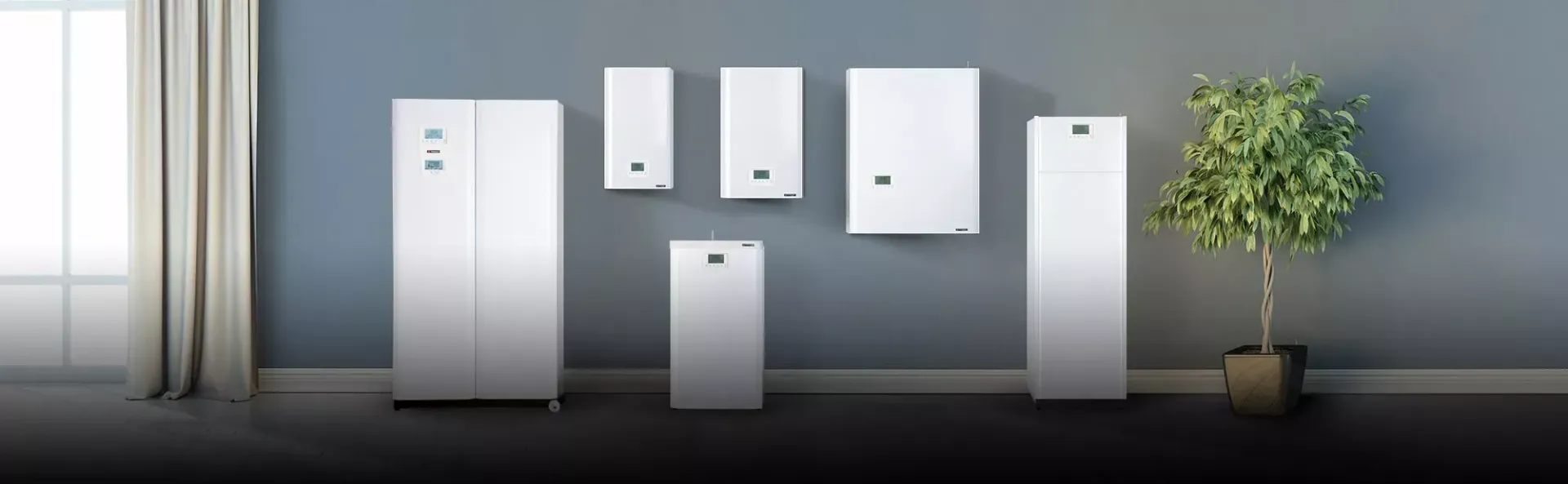 Toute une gamme de chaudières