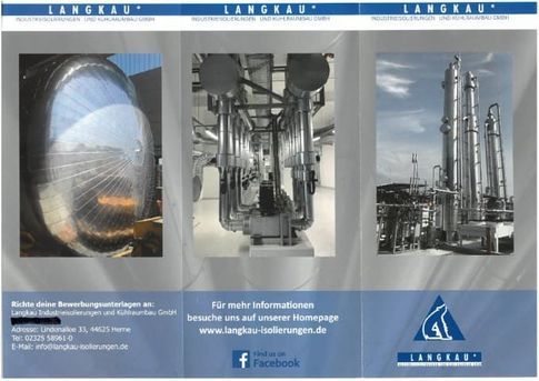 Ausbildung bei Langkau Industrieisolierungen und Kühlraumbau GmbH