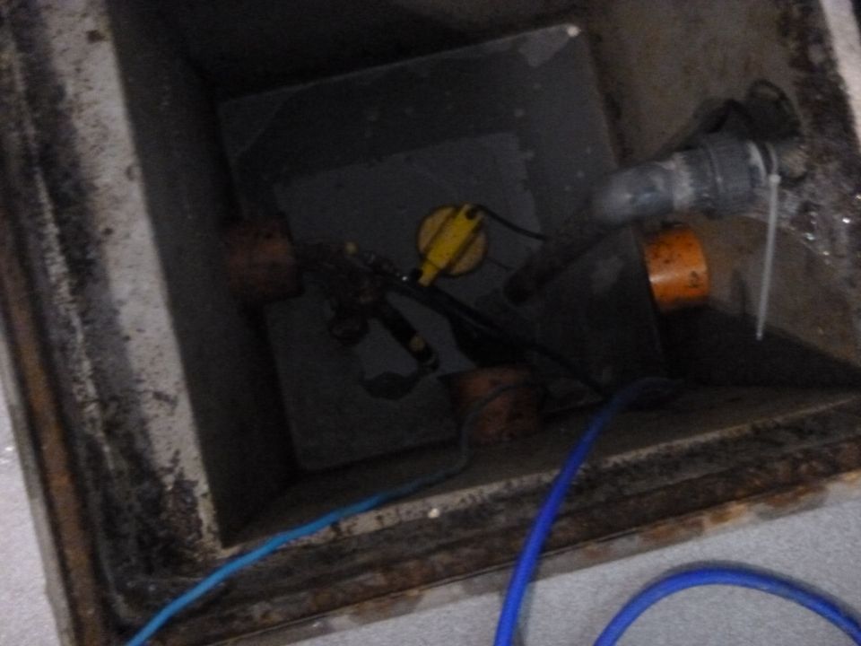 Brunnenbau im Schacht